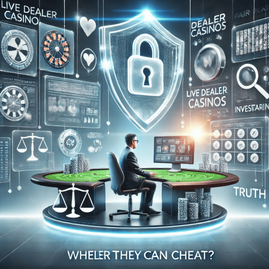 ¿Pueden los casinos online hacer trampa a los crupieres en vivo?